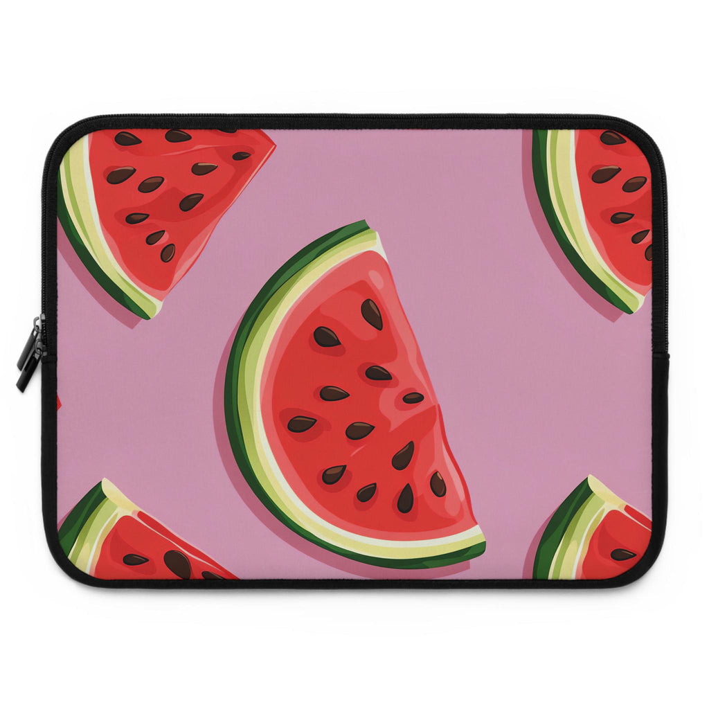 Watercolor Citrus Laptop Sleeve | Cherry Watermelon Lemon Fruit Tech Cover