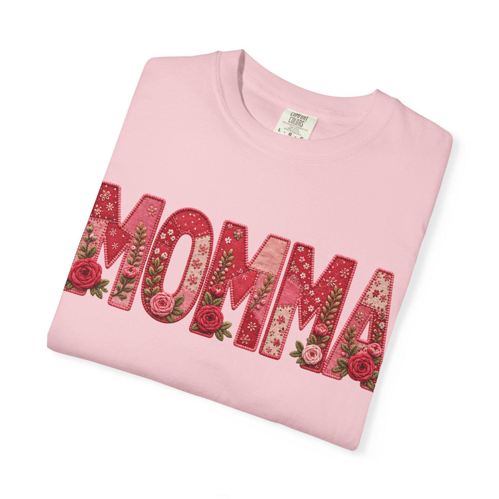 Momma floral typography T-Shirt | Momma shirt