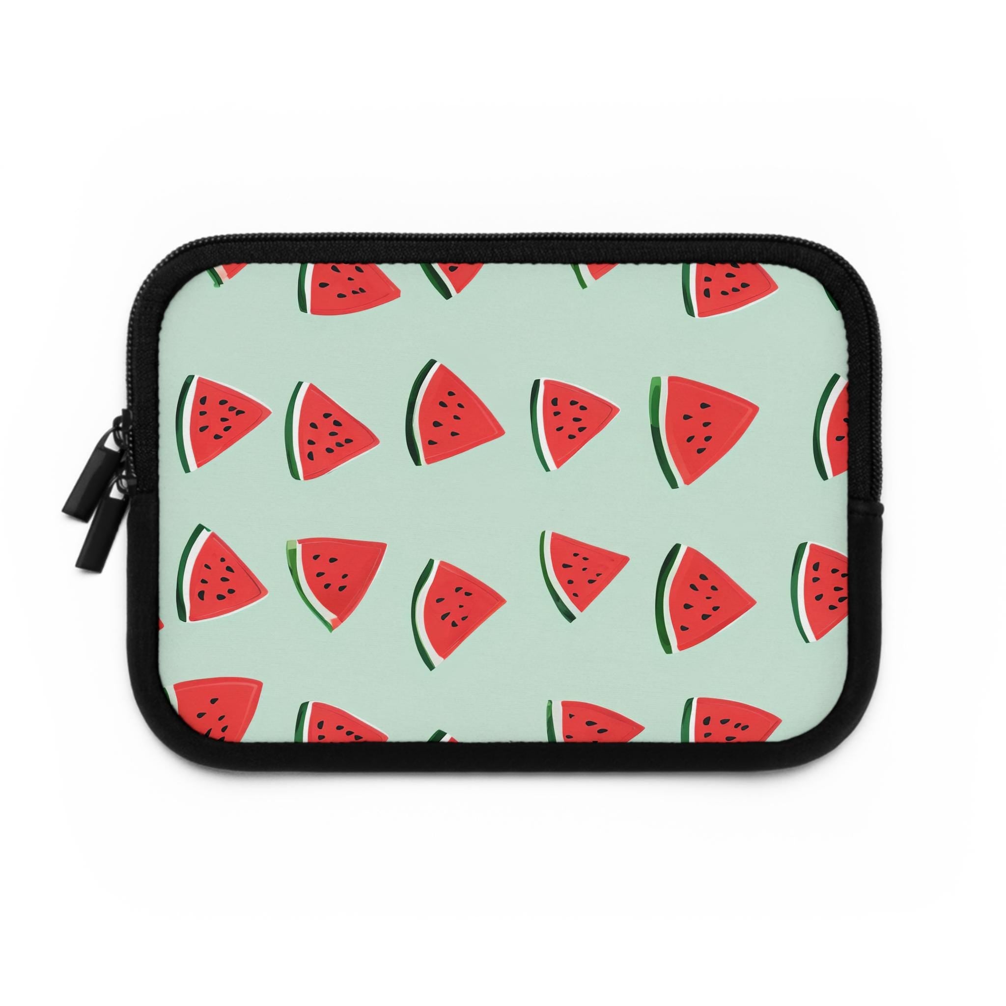 Watercolor Citrus Laptop Sleeve | Cherry Watermelon Lemon Fruit Tech Cover